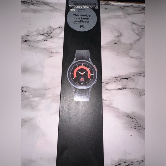 GALAXY WATCH 5 PRO BLUETOOTH|WIFI| GPS 45MM FACE, 20MM STANDARD STRAP M/L. - Picture 6 of 9